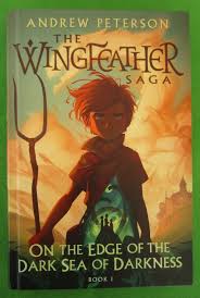 this is a picture of a book called On the Edge of the Dark Sea of Darkness