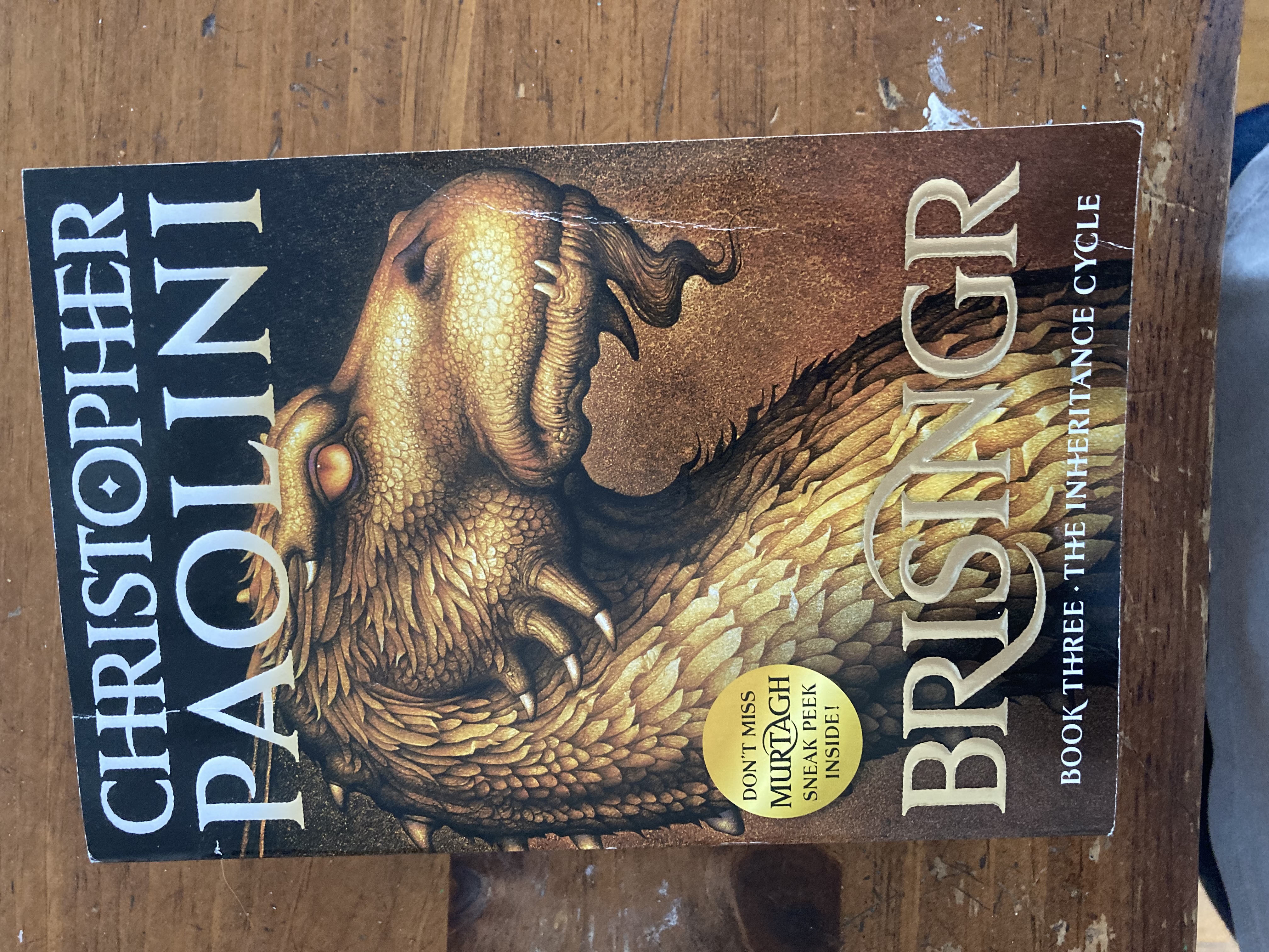 this is a picture of a book called Brisinger